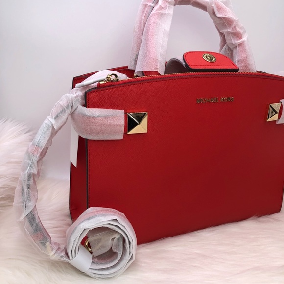 Michael Kors MD EW Karla leather satchel - Picture 6 of 8